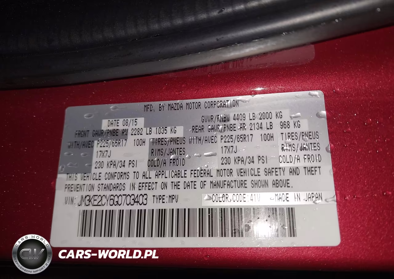 2016 Mazda Cx-5 Touring VIN:JM3KE2CY6G0703403 - 9