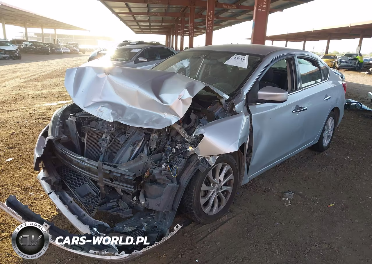 2019 Nissan Sentra Sv VIN:3N1AB7AP1KY417030 - 2