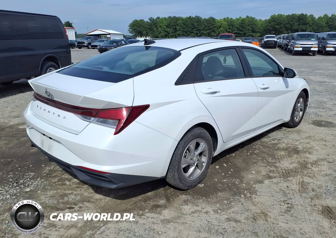 2021 Hyundai Elantra Se VIN:5NPLL4AG4MH048181 - 4