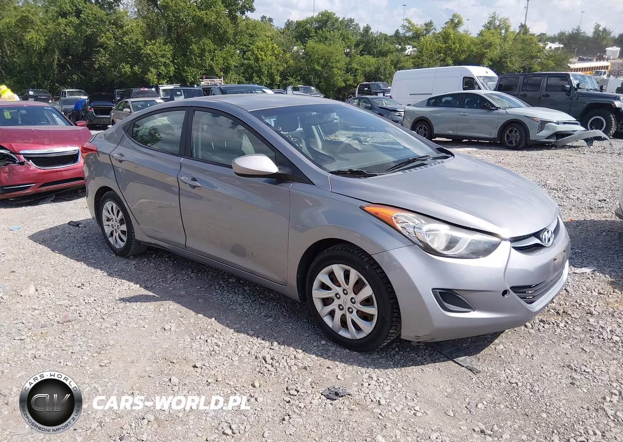2012 Hyundai Elantra Gls (Ulsan Plant) VIN:KMHDH4AE1CU430429 - 1