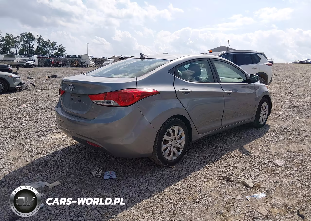 2012 Hyundai Elantra Gls (Ulsan Plant) VIN:KMHDH4AE1CU430429 - 4