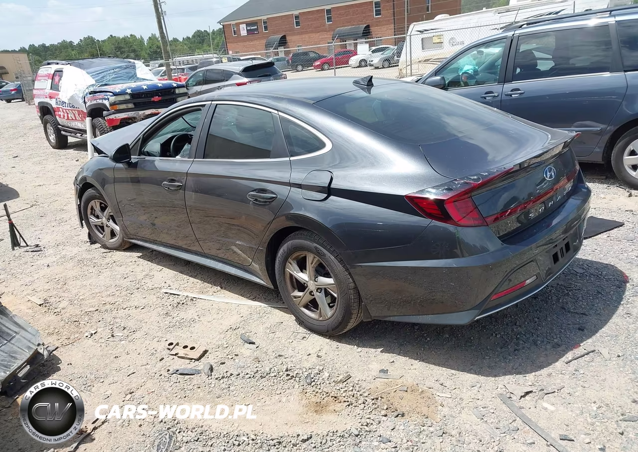 2022 Hyundai Sonata Se VIN:5NPEG4JA2NH134907 - 3