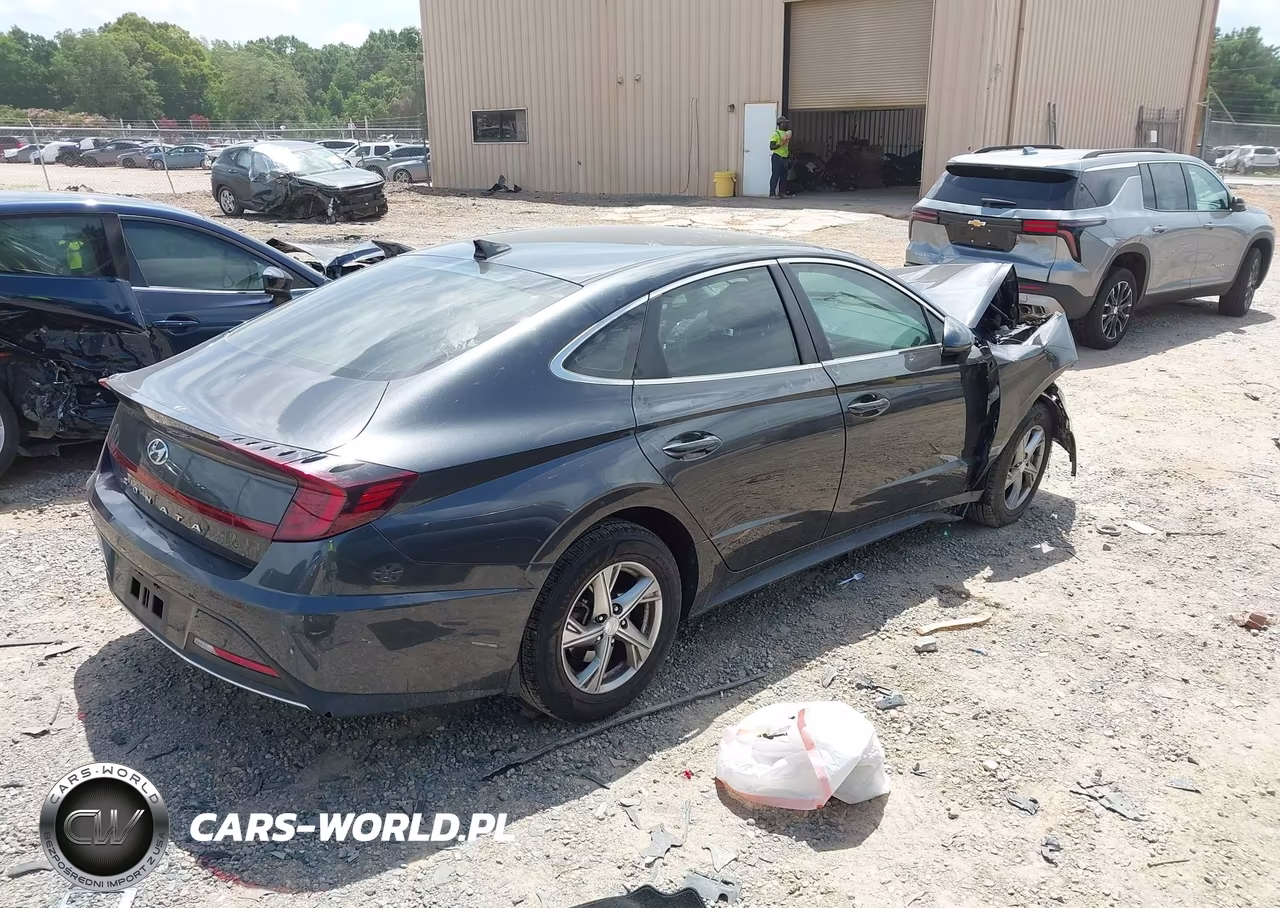 2022 Hyundai Sonata Se VIN:5NPEG4JA2NH134907 - 4