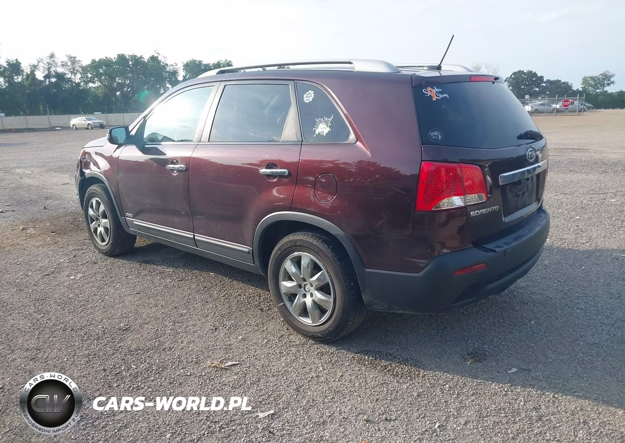2012 Kia Sorento Lx V6 VIN:5XYKTDA21CG274393 - 3