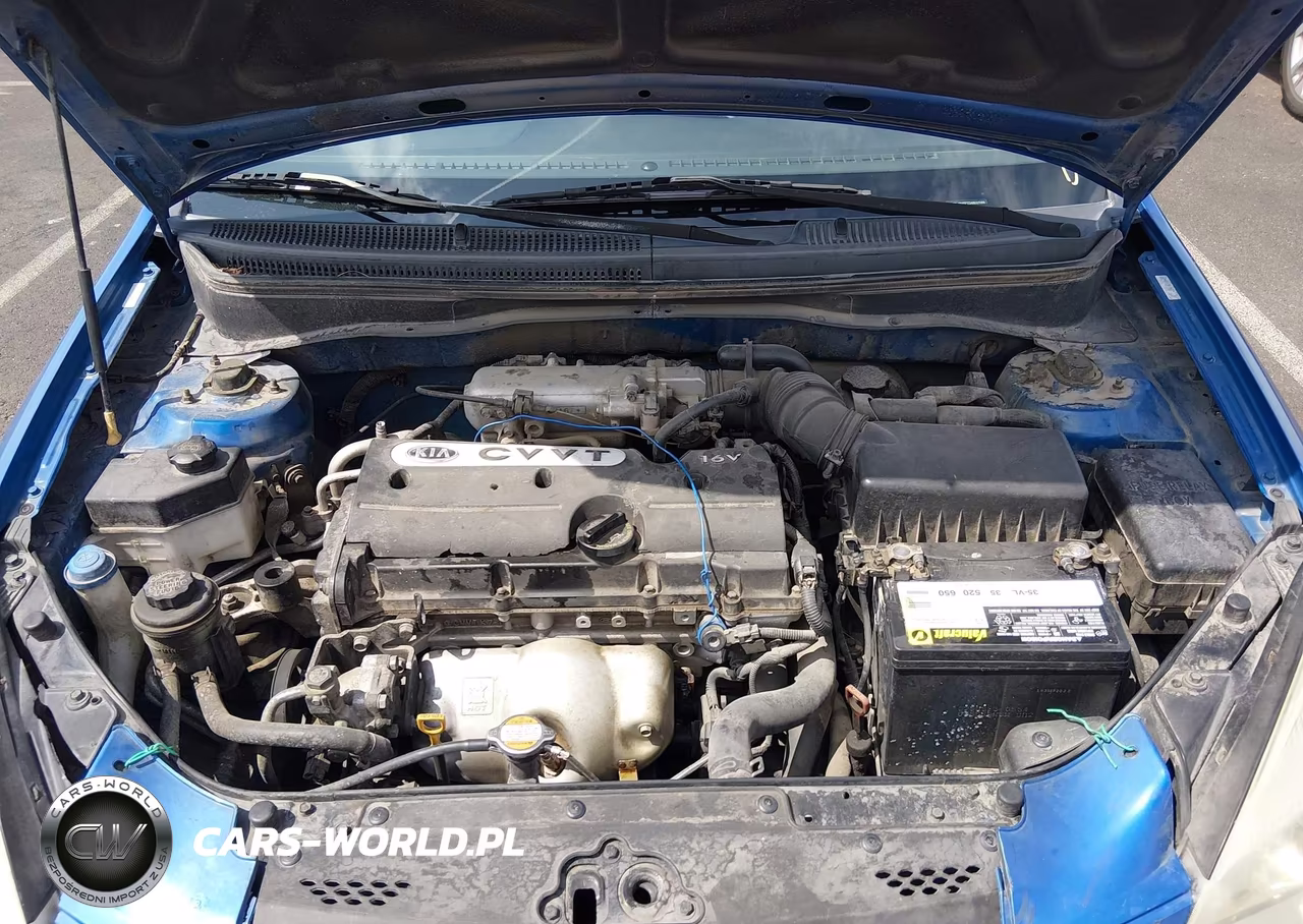 2008 Kia Rio Lx VIN:KNADE123486325109 - 10