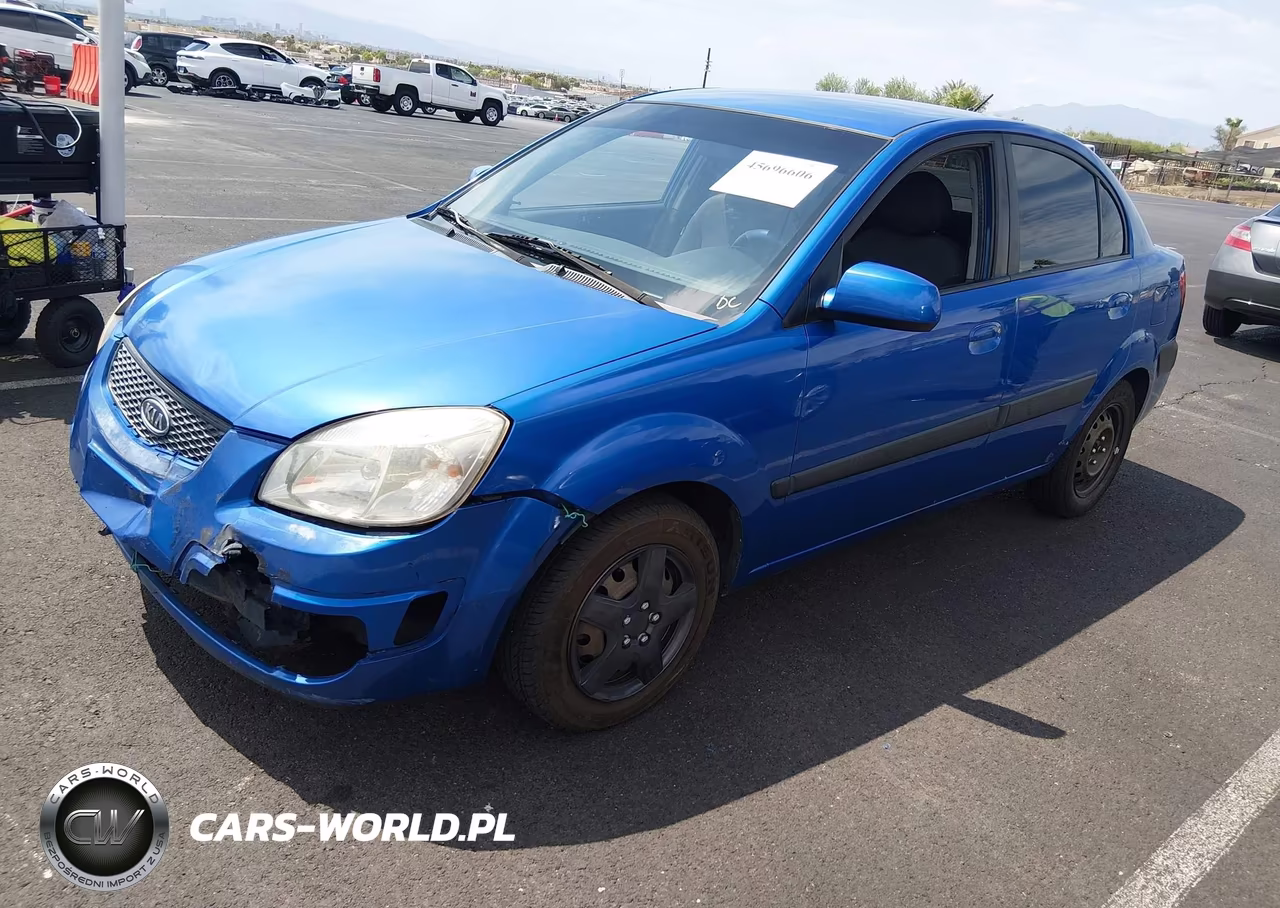 2008 Kia Rio Lx VIN:KNADE123486325109 - 2
