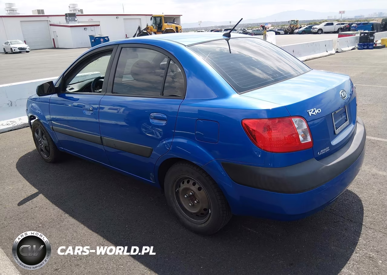 2008 Kia Rio Lx VIN:KNADE123486325109 - 3