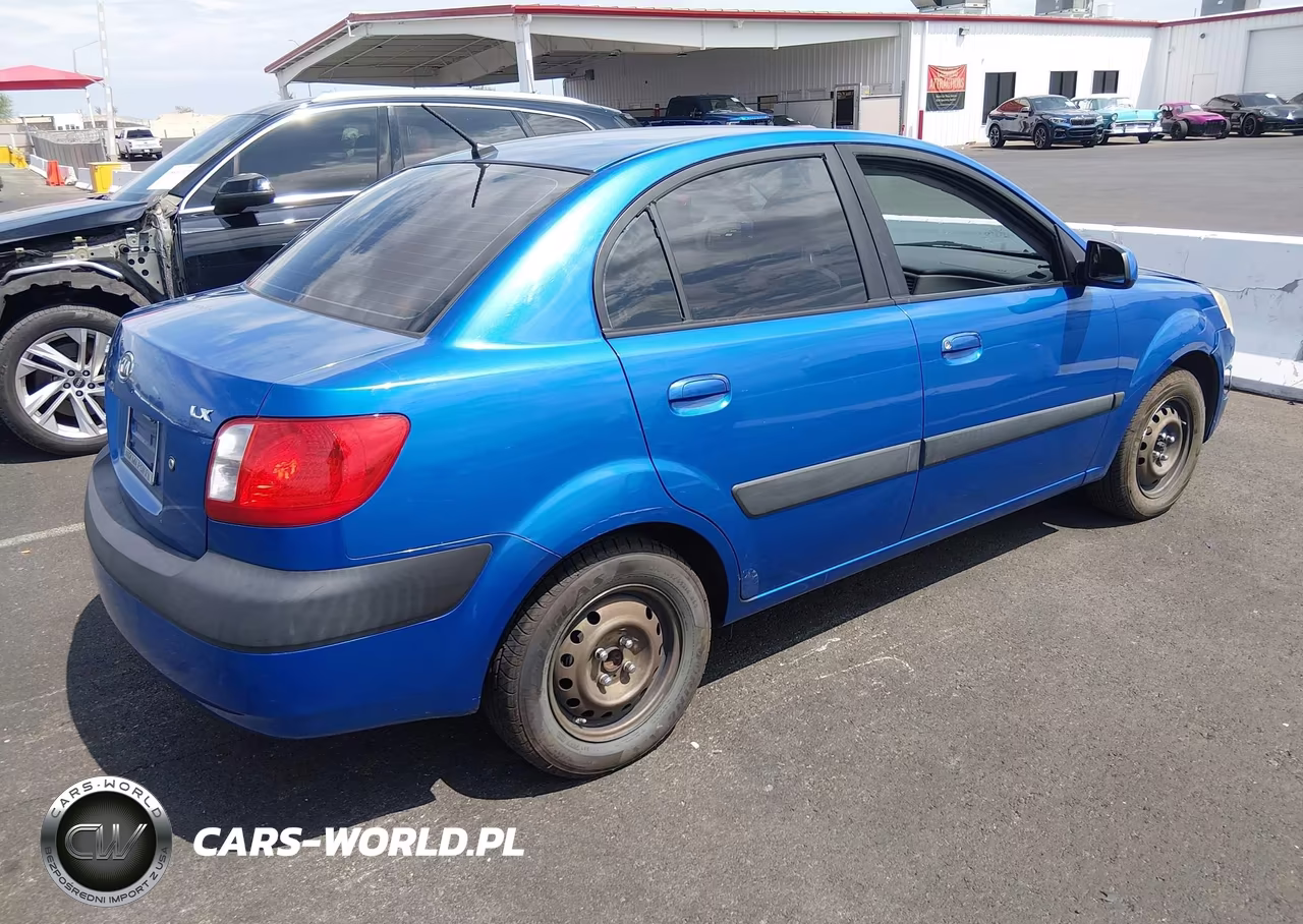 2008 Kia Rio Lx VIN:KNADE123486325109 - 4