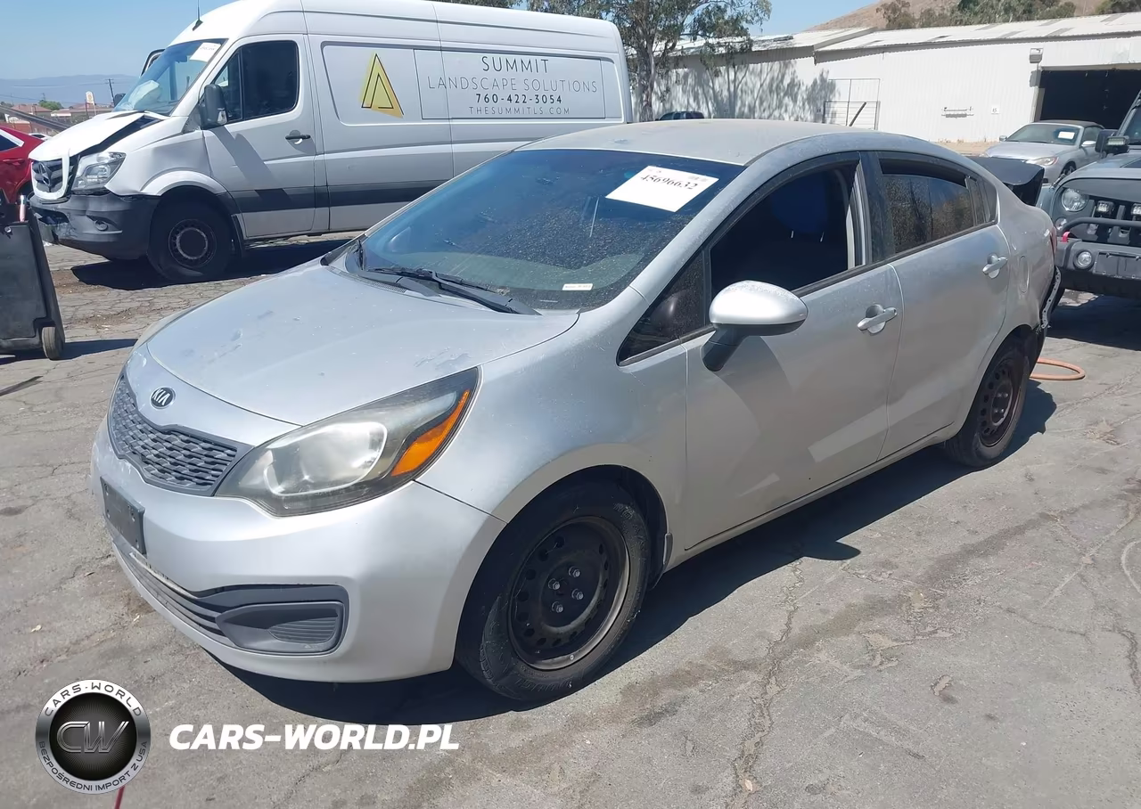 2014 Kia Rio Lx VIN:KNADM4A30E6363230 - 2