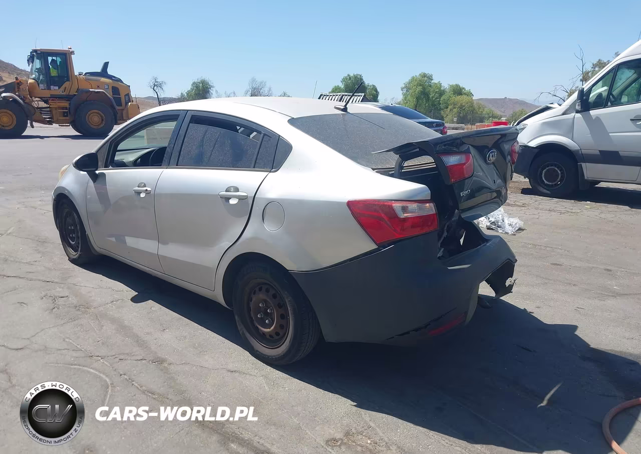 2014 Kia Rio Lx VIN:KNADM4A30E6363230 - 3