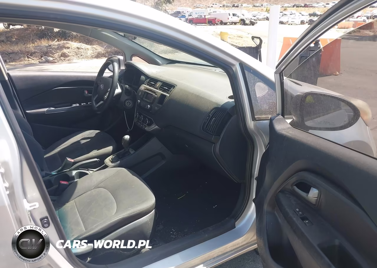 2014 Kia Rio Lx VIN:KNADM4A30E6363230 - 5