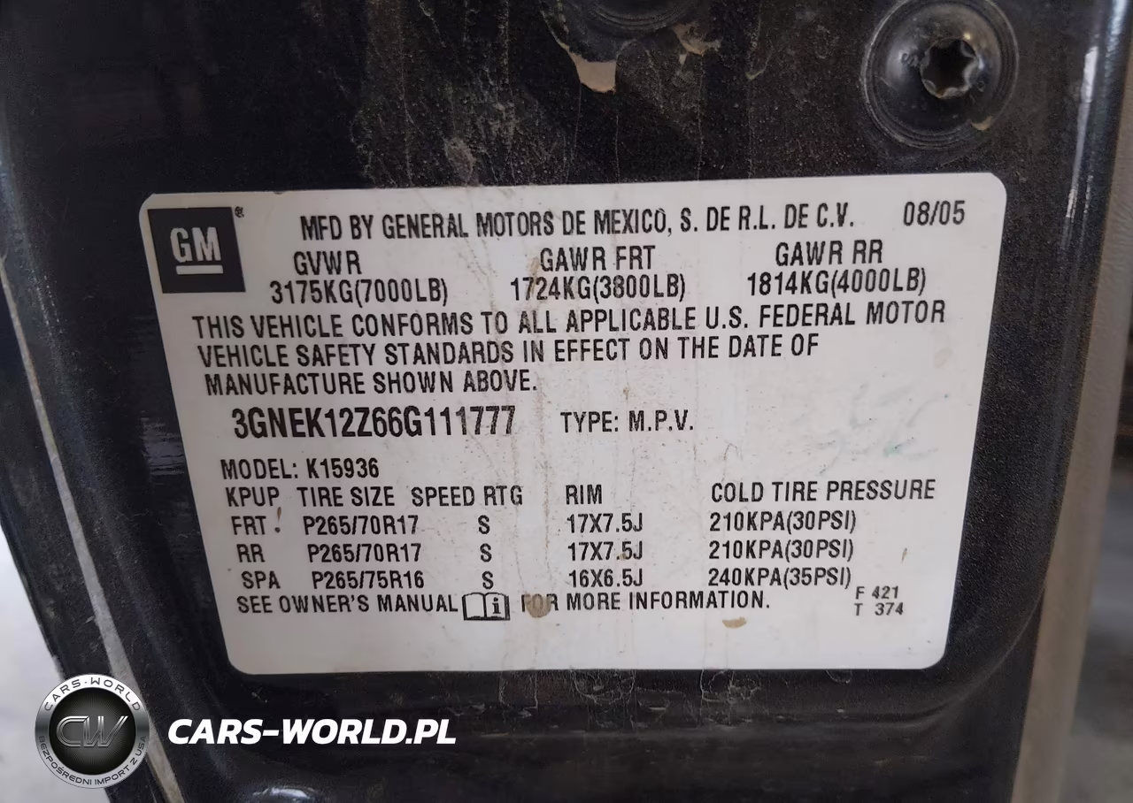 2006 Chevrolet Avalanche 1500 Z71 VIN:3GNEK12Z66G111777 - 9