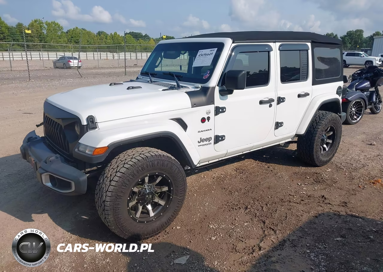 2019 Jeep Wrangler Unlimited Sahara 4X4 VIN:1C4HJXEN3KW576517 - 2