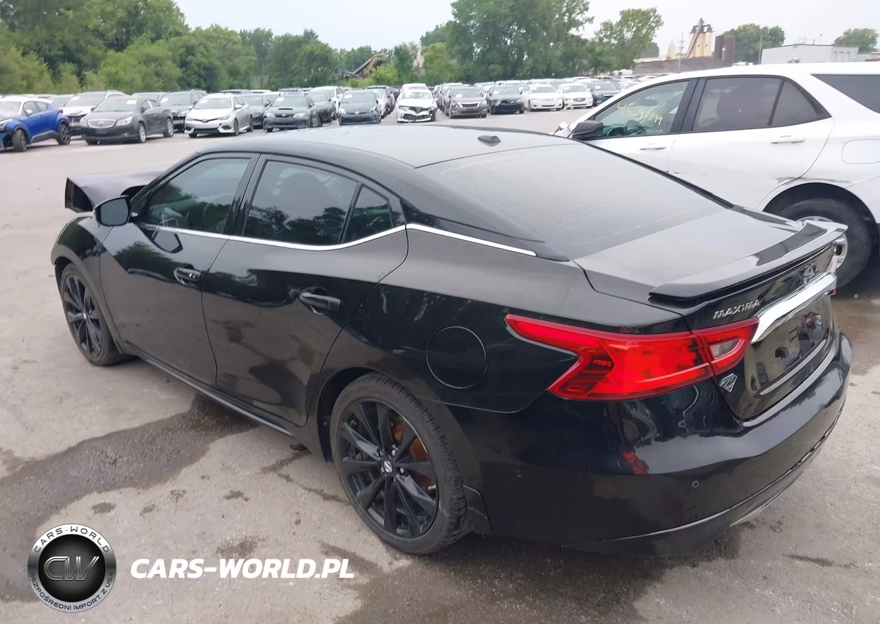 2017 Nissan Maxima 3.5 Sr VIN:1N4AA6AP8HC418662 - 3