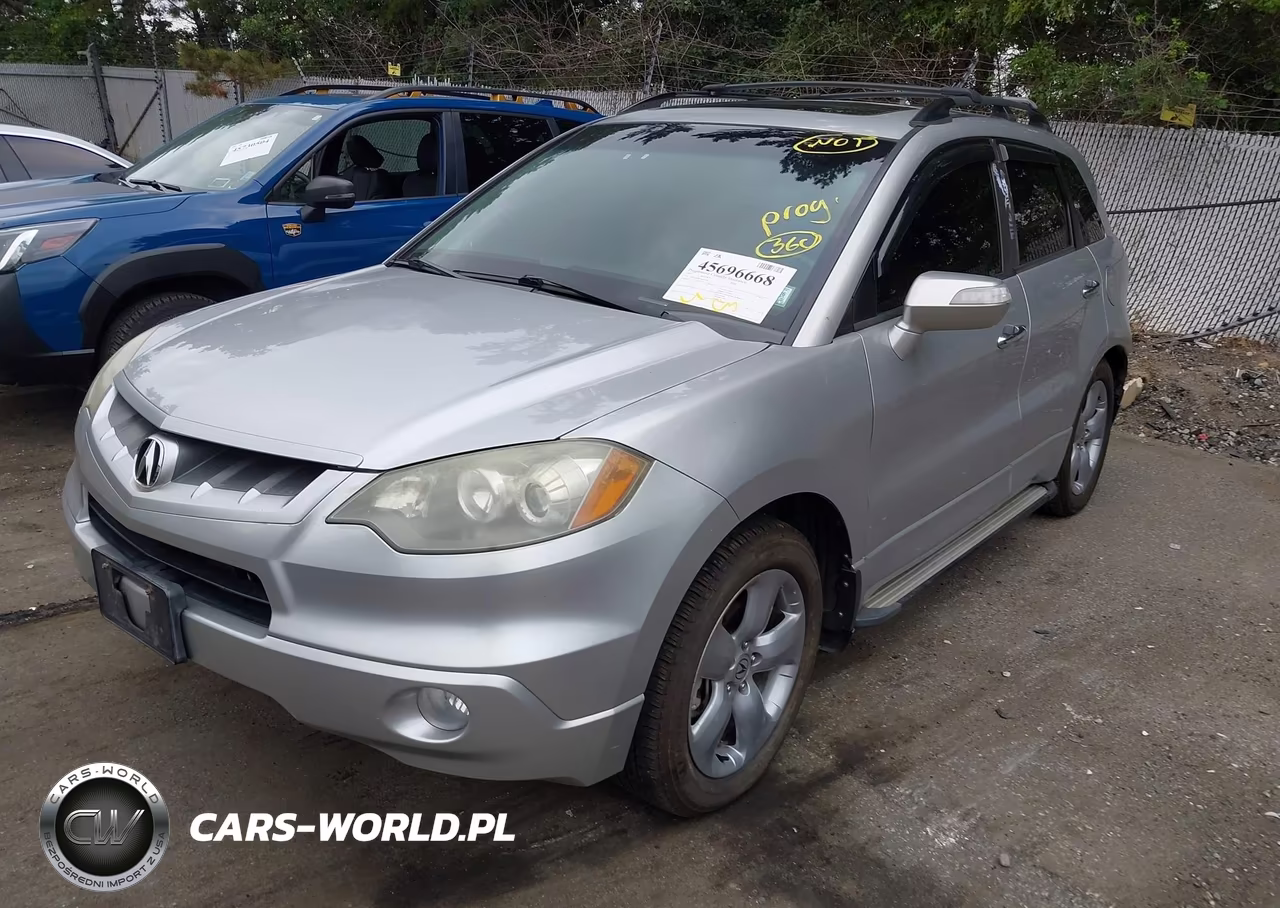 2007 Acura Rdx VIN:5J8TB18587A007250 - 2