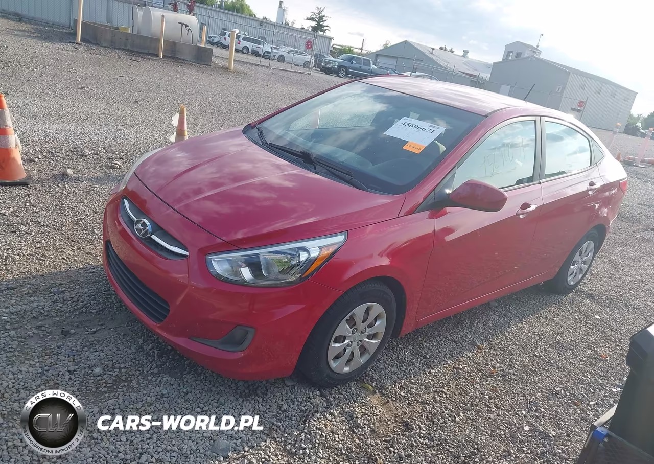 2016 Hyundai Accent Se VIN:KMHCT4AE1GU155371 - 2