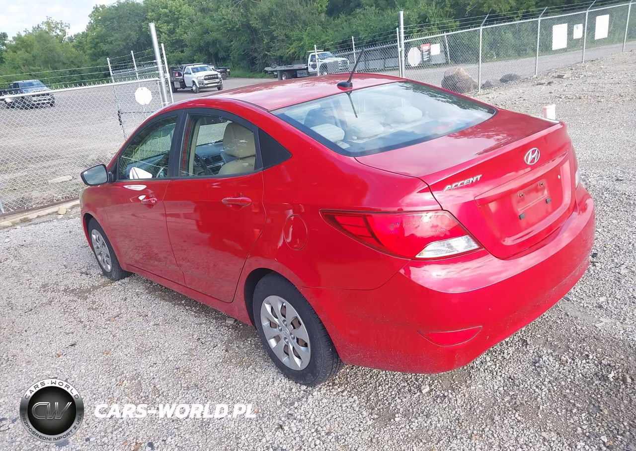 2016 Hyundai Accent Se VIN:KMHCT4AE1GU155371 - 3