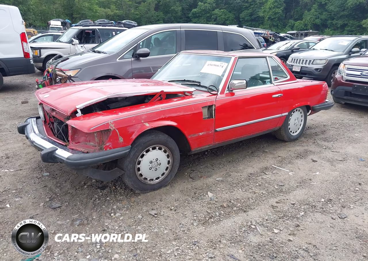 1985 Mercedes-Benz 380 Sl VIN:WDBBA45C6FA034302 - 2