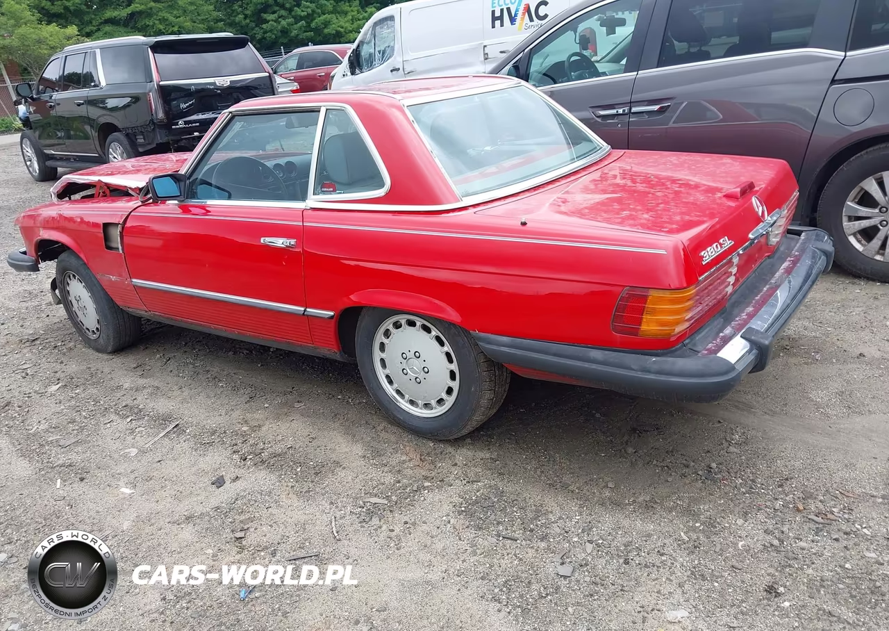 1985 Mercedes-Benz 380 Sl VIN:WDBBA45C6FA034302 - 3