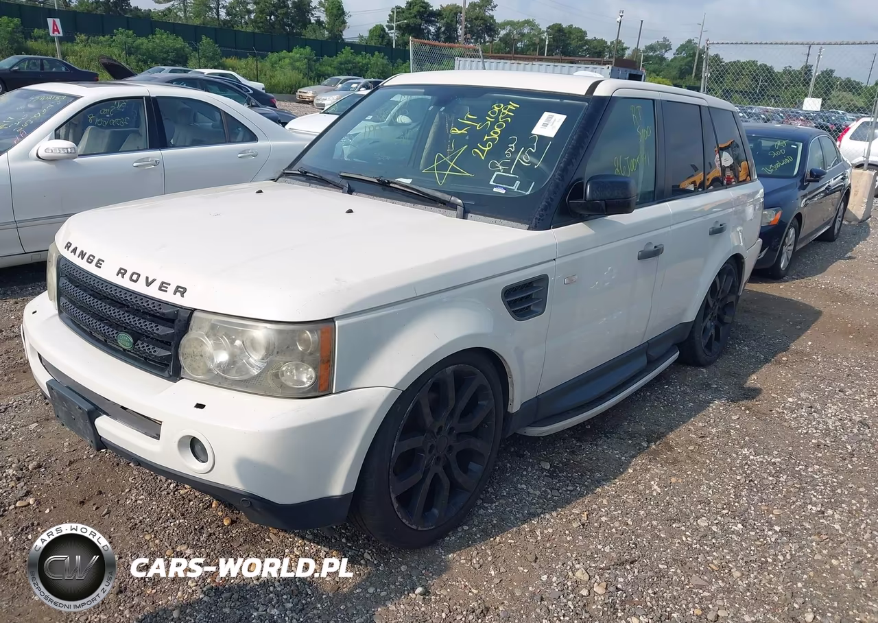 2009 Land Rover Range Rover Sport Hse VIN:SALSK254X9A206856 - 2