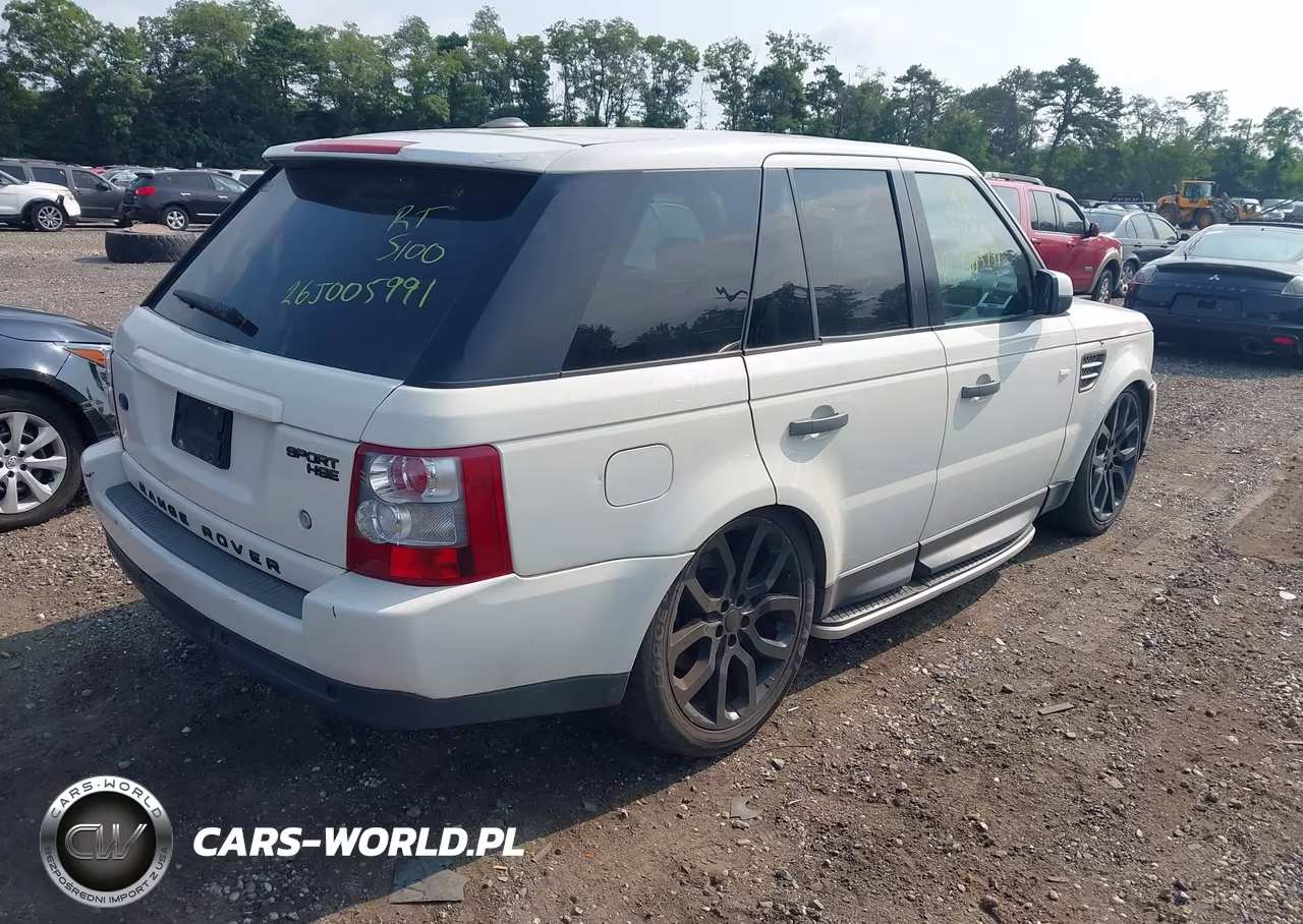 2009 Land Rover Range Rover Sport Hse VIN:SALSK254X9A206856 - 4