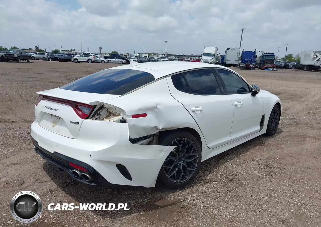 2020 Kia Stinger Gt-Line VIN:KNAE15LA4L6073682 - 4