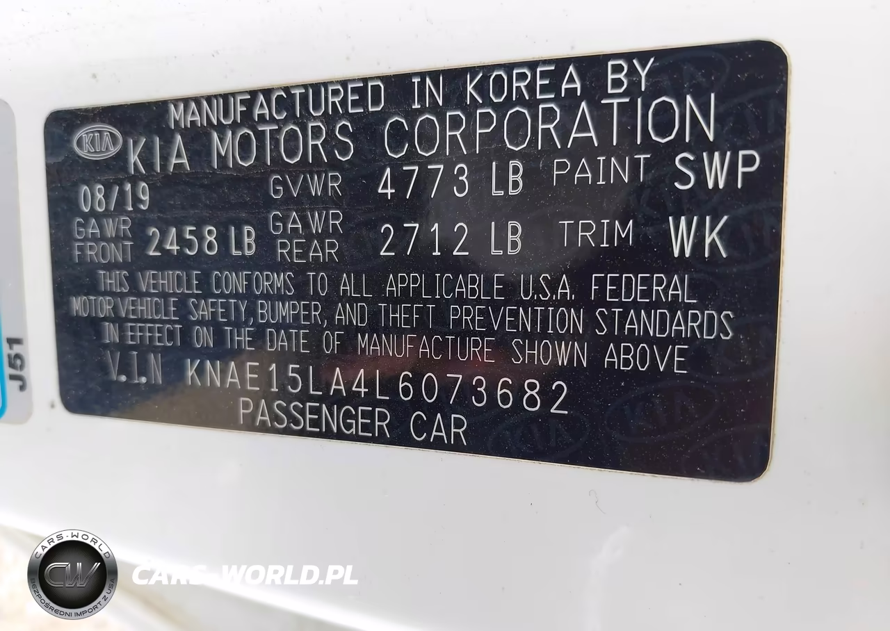 2020 Kia Stinger Gt-Line VIN:KNAE15LA4L6073682 - 9