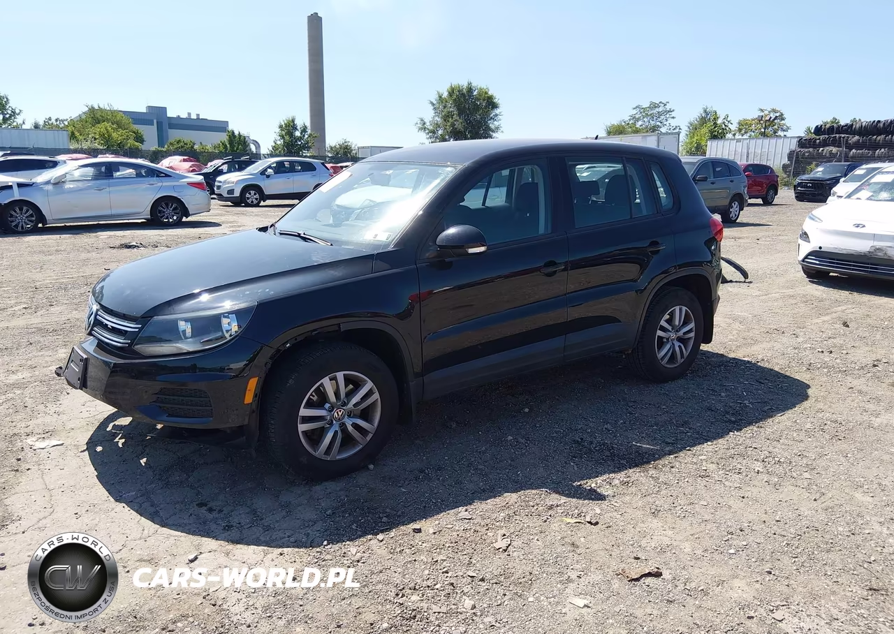 2014 Volkswagen Tiguan S VIN:WVGAV3AX4EW593218 - 2
