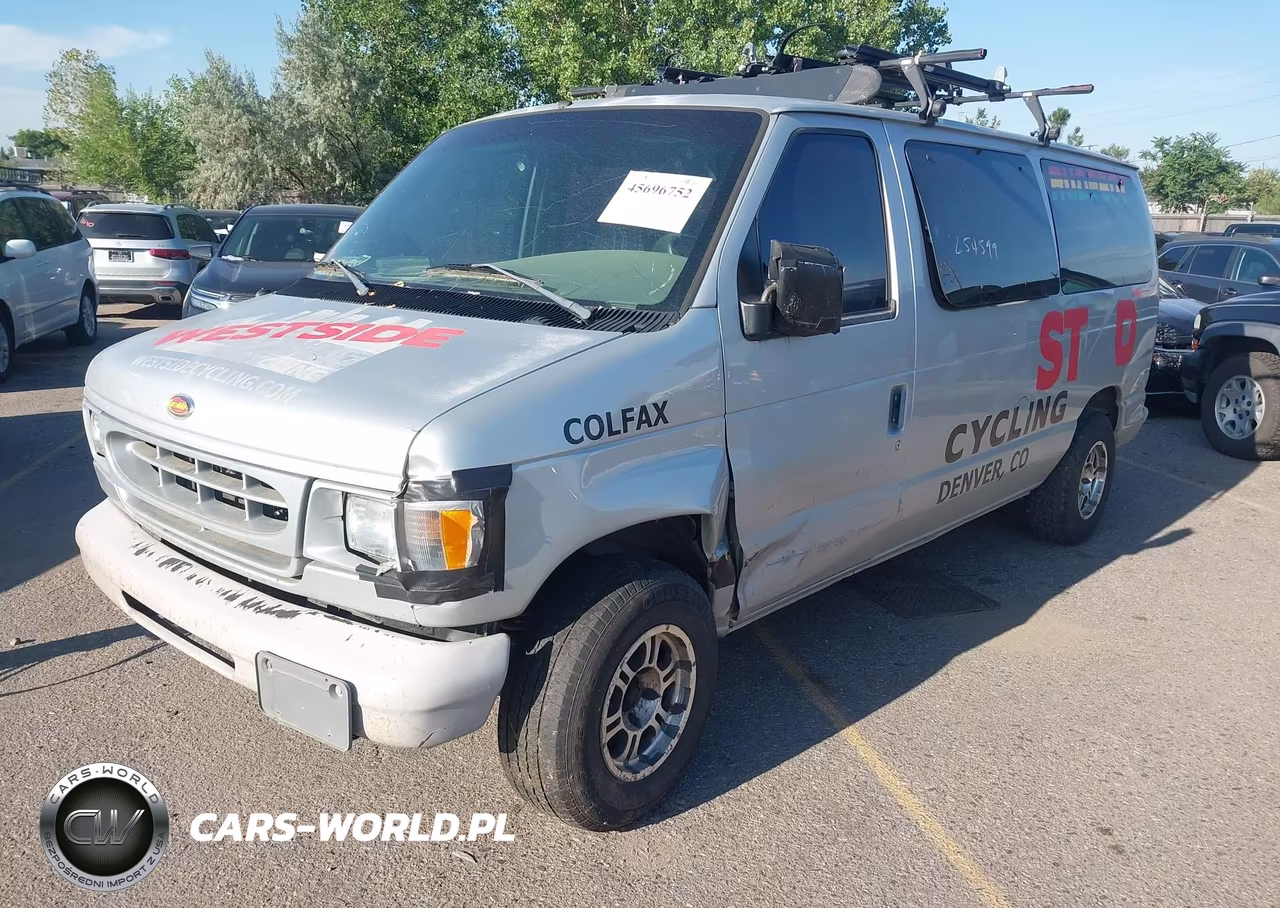 1998 Ford Club Wagon Xl-Xlt VIN:1FMRE1160WHB77364 - 2