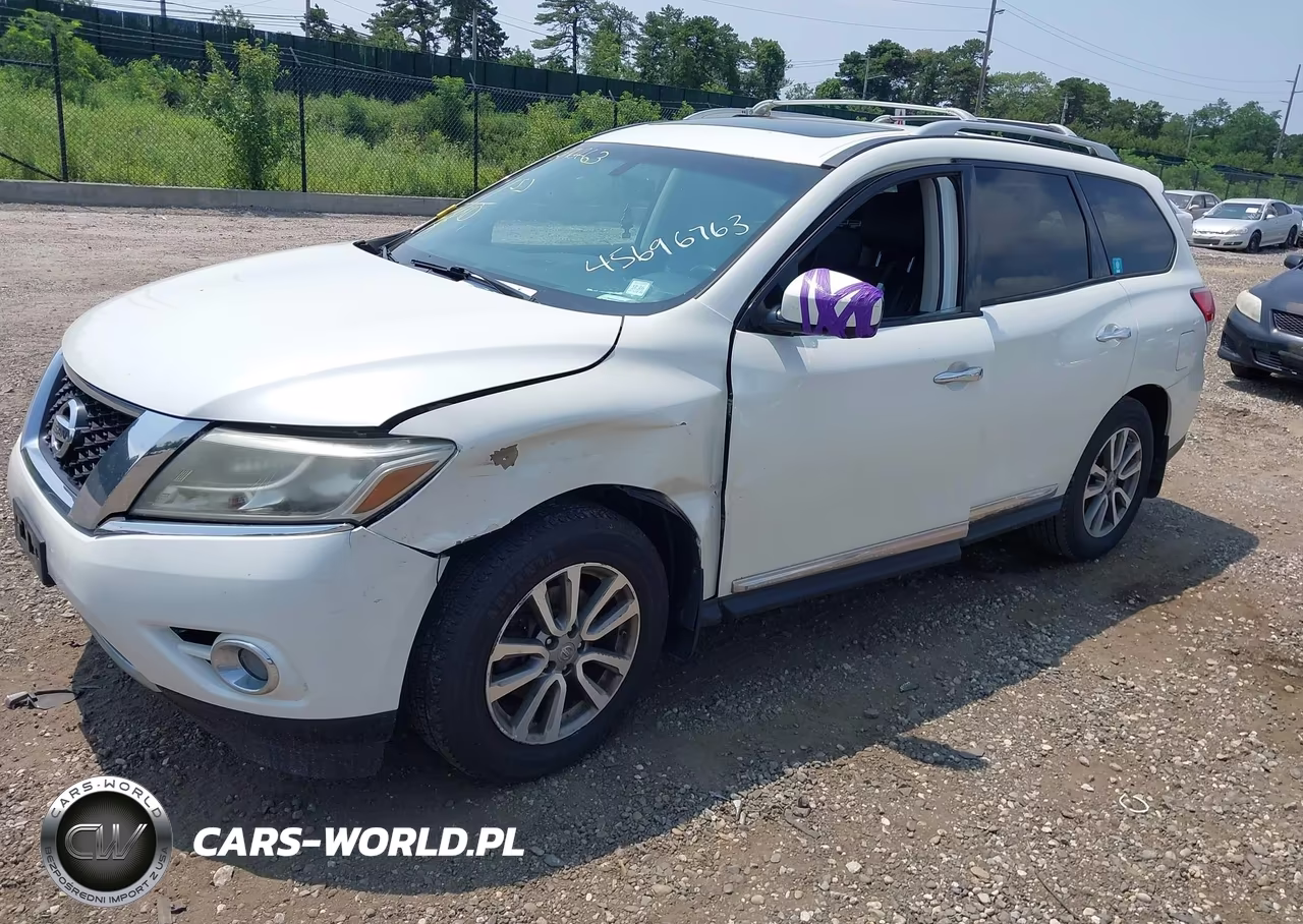 2015 Nissan Pathfinder Sl VIN:5N1AR2MM9FC616317 - 2