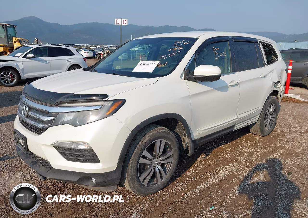 2016 Honda Pilot Ex VIN:5FNYF6H37GB059612 - 2