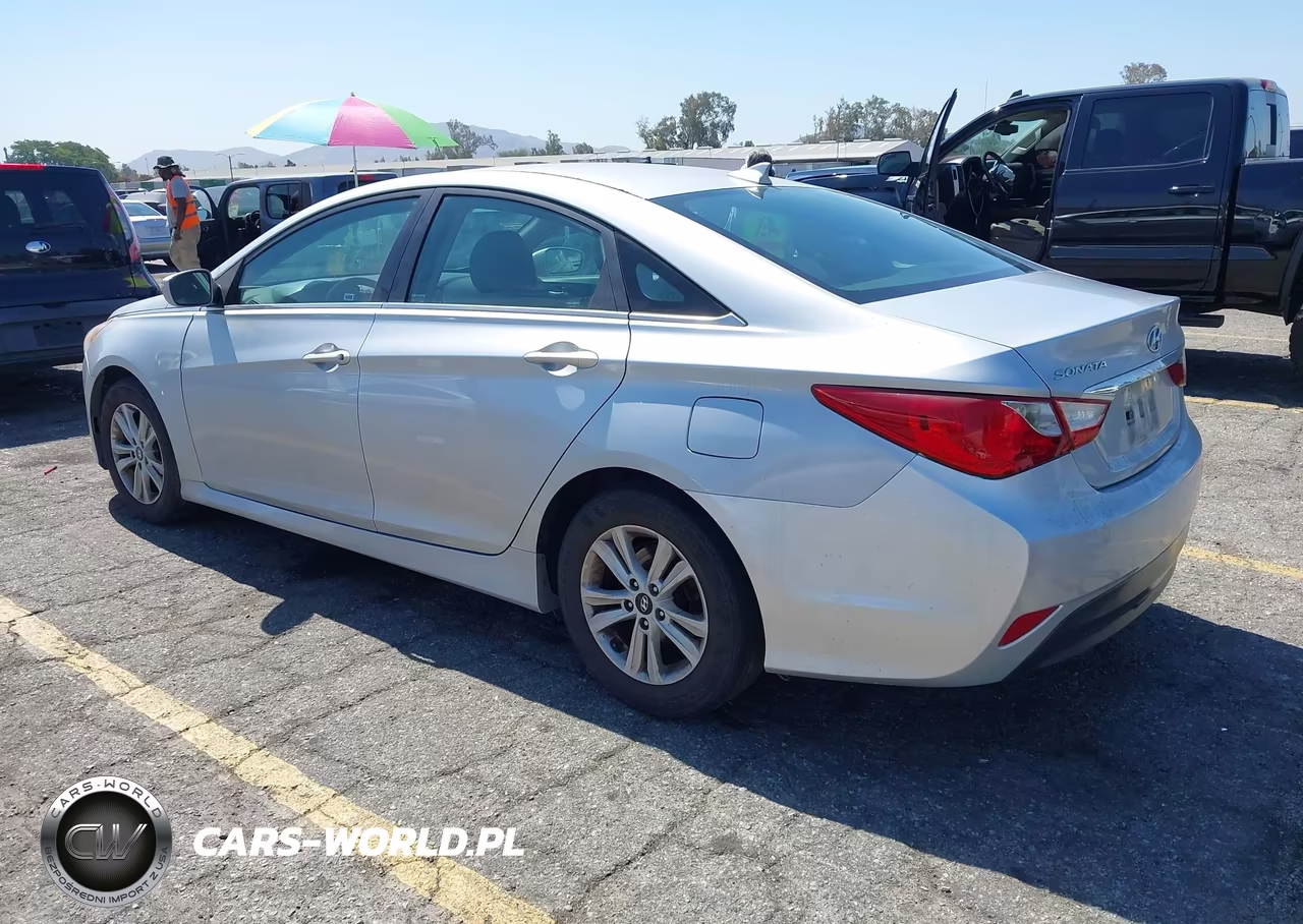 2014 Hyundai Sonata Gls VIN:5NPEB4ACXEH905386 - 3