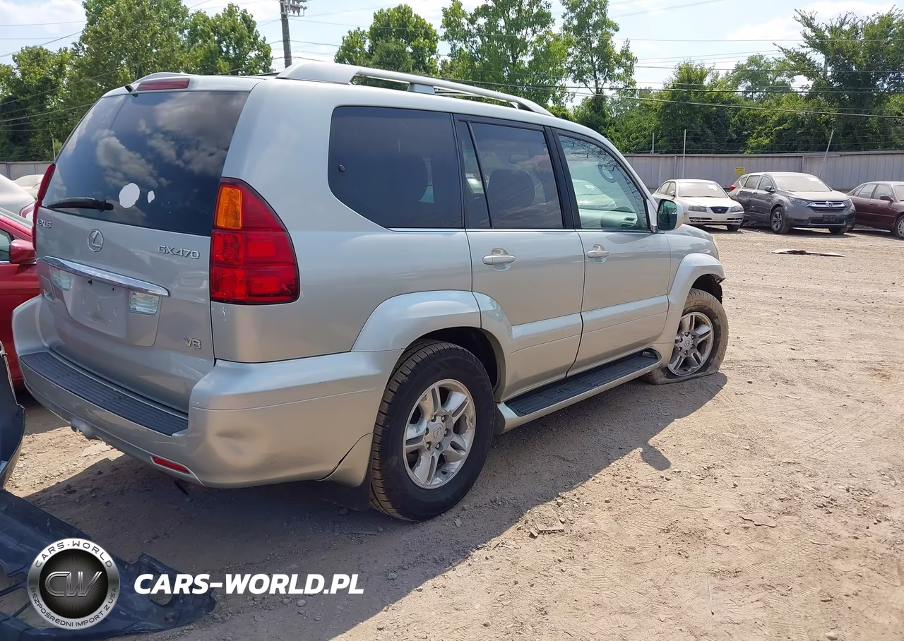 2003 Lexus Gx 470 VIN:JTJBT20X430021993 - 4