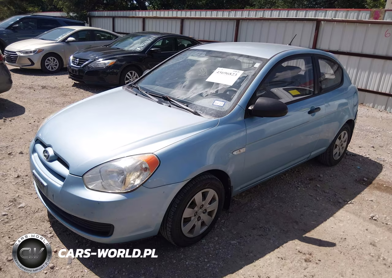 2008 Hyundai Accent Gs VIN:KMHCM36C08U073387 - 2