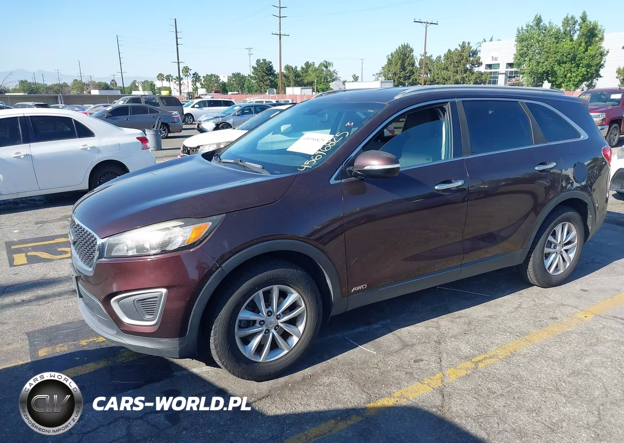 2016 Kia Sorento 2.4L Lx VIN:5XYPGDA31GG044443 - 2