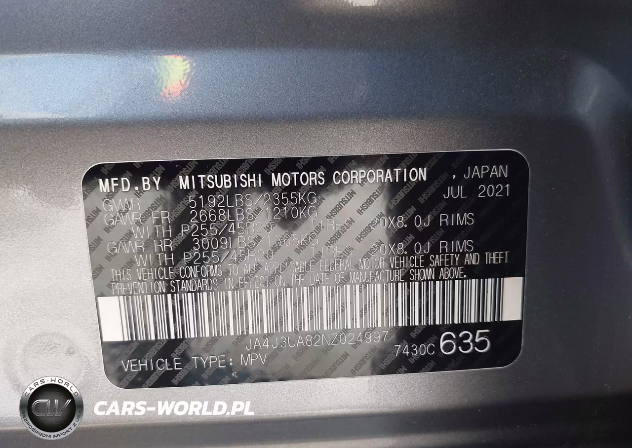 2022 Mitsubishi Outlander Black Edition 2Wd-Se 2.5 2Wd-Se Launch Edition 2Wd VIN:JA4J3UA82NZ024997 - 9