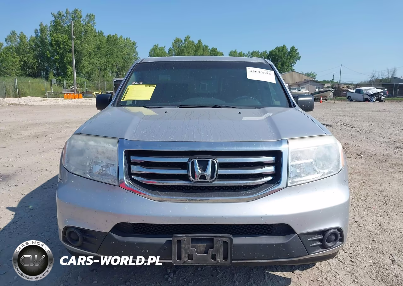2013 Honda Pilot Lx VIN:5FNYF3H20DB044841 - 12
