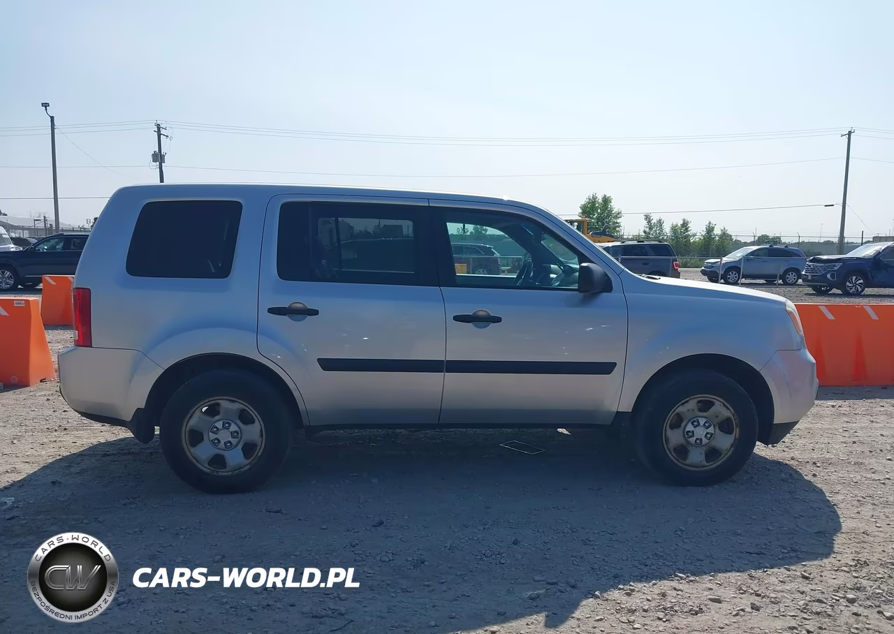 2013 Honda Pilot Lx VIN:5FNYF3H20DB044841 - 13