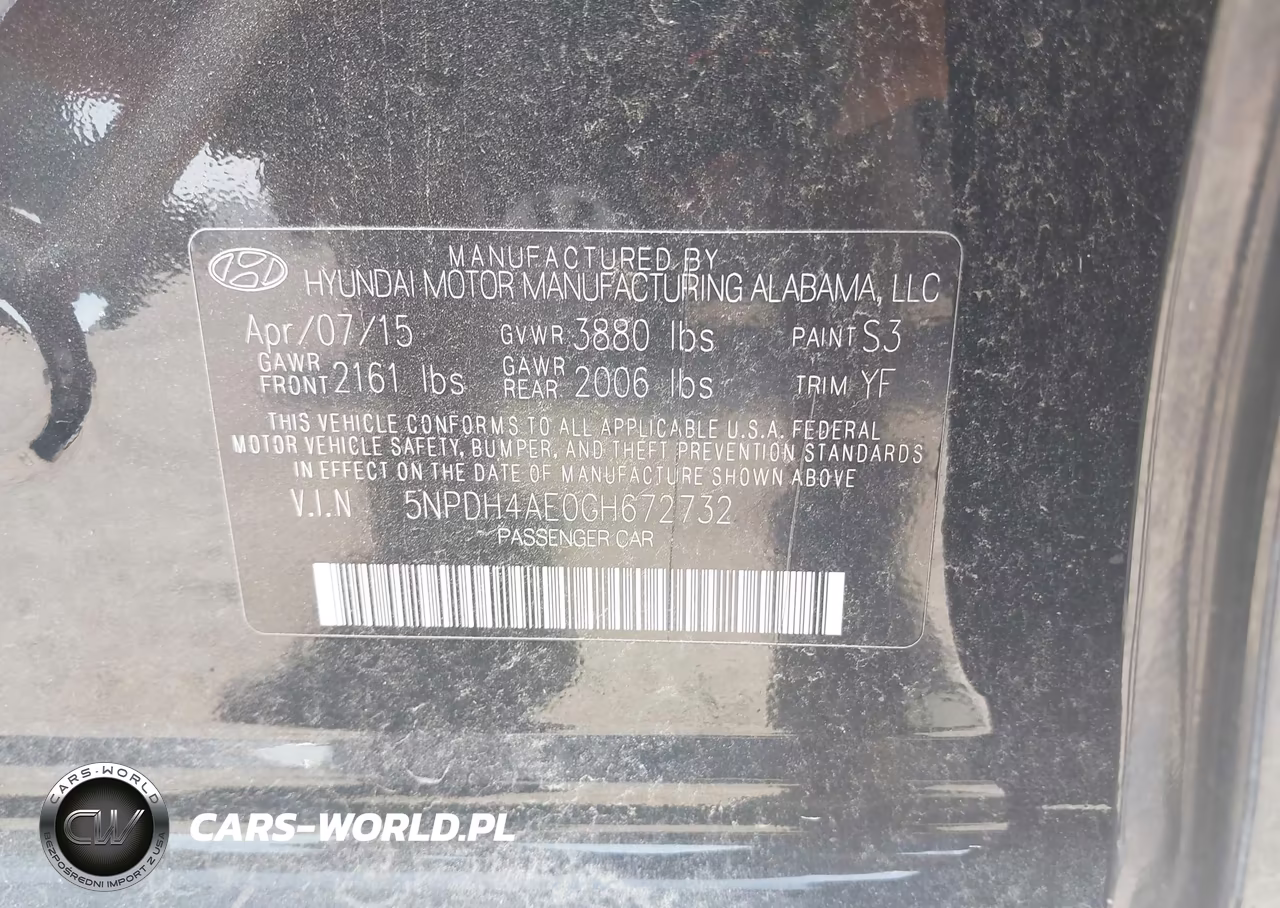 2016 Hyundai Elantra Value Edition VIN:5NPDH4AE0GH672732 - 9