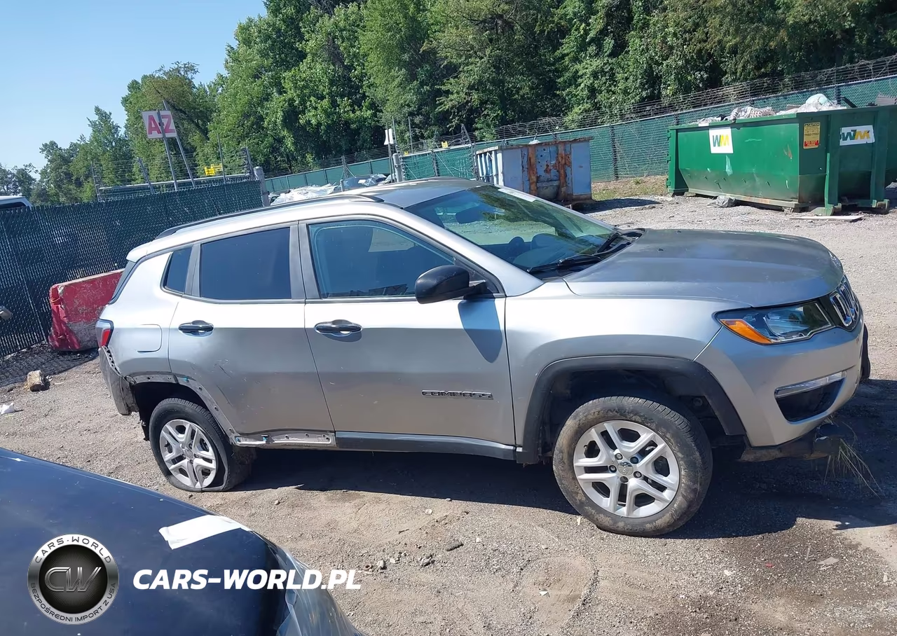 2018 Jeep Compass Sport 4X4 VIN:3C4NJDAB4JT177004 - 12