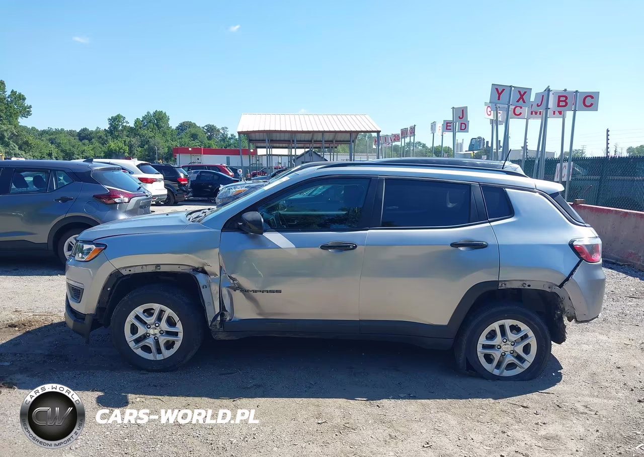 2018 Jeep Compass Sport 4X4 VIN:3C4NJDAB4JT177004 - 13