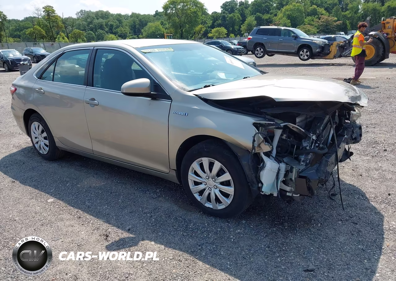 2016 Toyota Camry Hybrid Le VIN:4T1BD1FK9GU186261 - 1