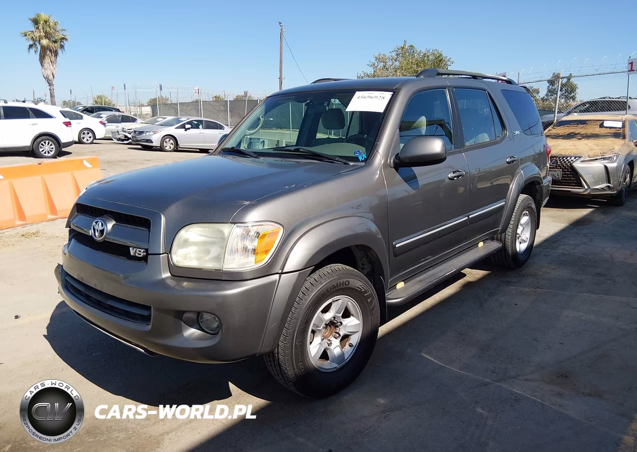 2007 Toyota Sequoia Sr5 VIN:5TDZT34A87S286027 - 2