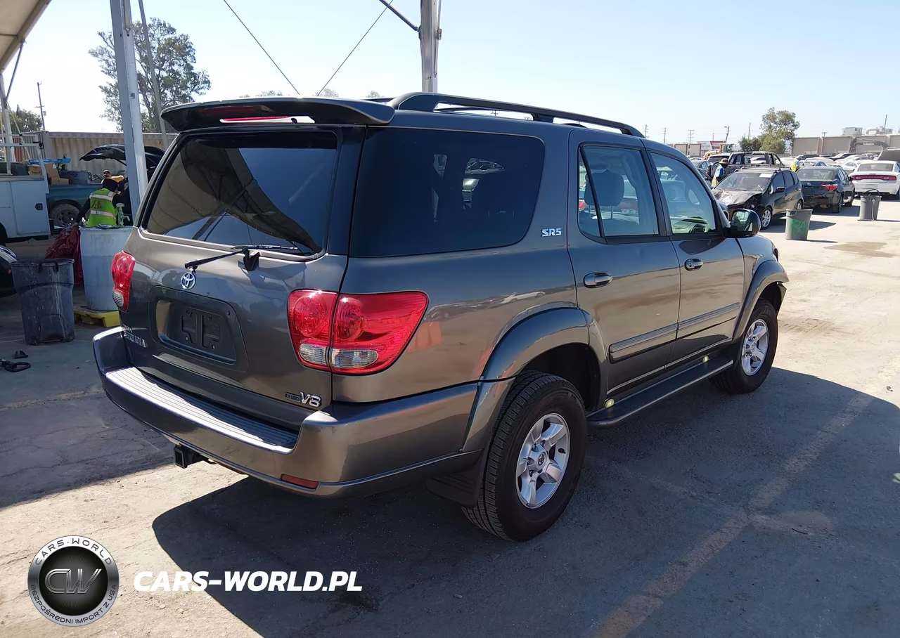 2007 Toyota Sequoia Sr5 VIN:5TDZT34A87S286027 - 4