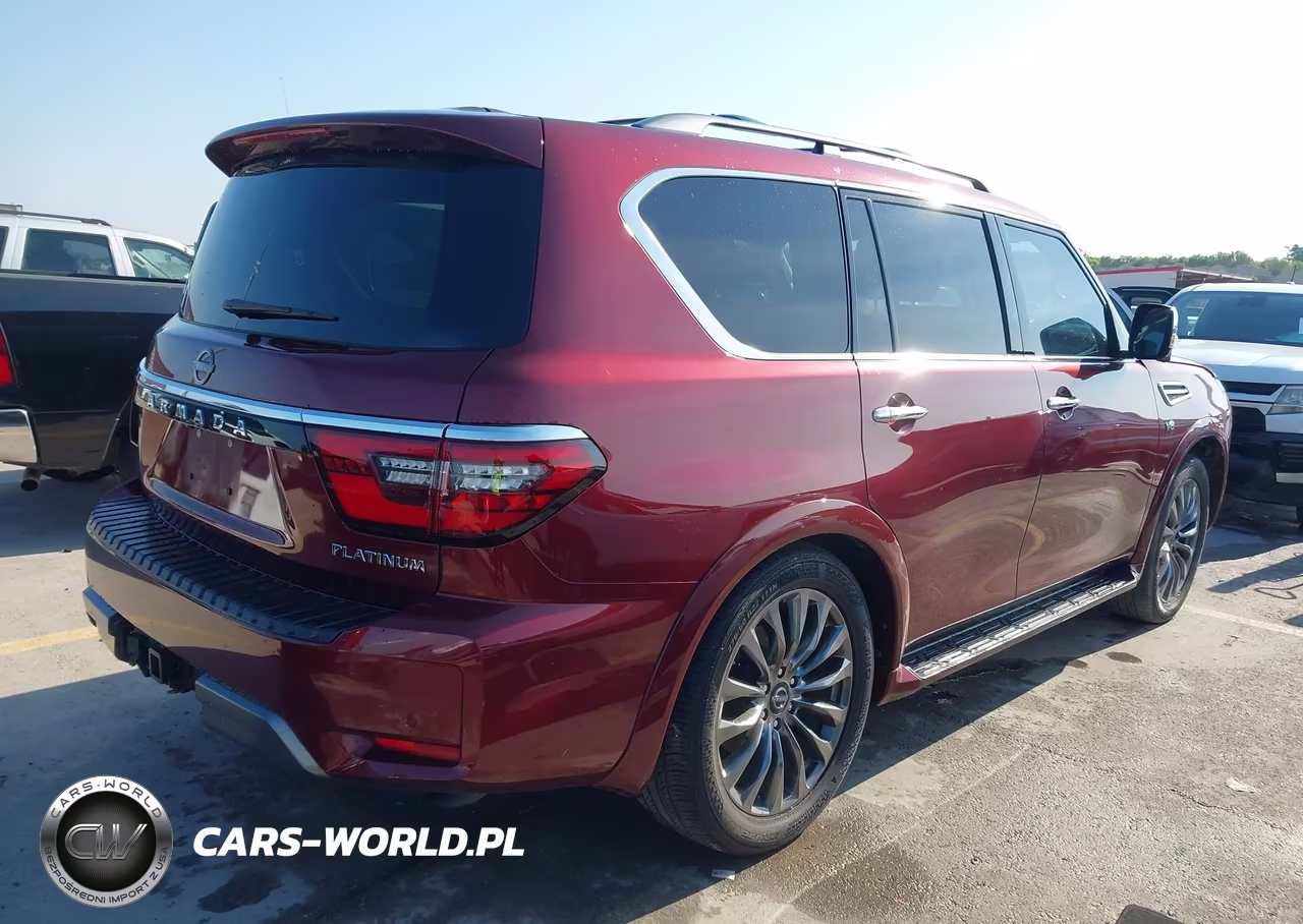 2022 Nissan Armada Platinum 2Wd VIN:JN8AY2DA9N9390325 - 4