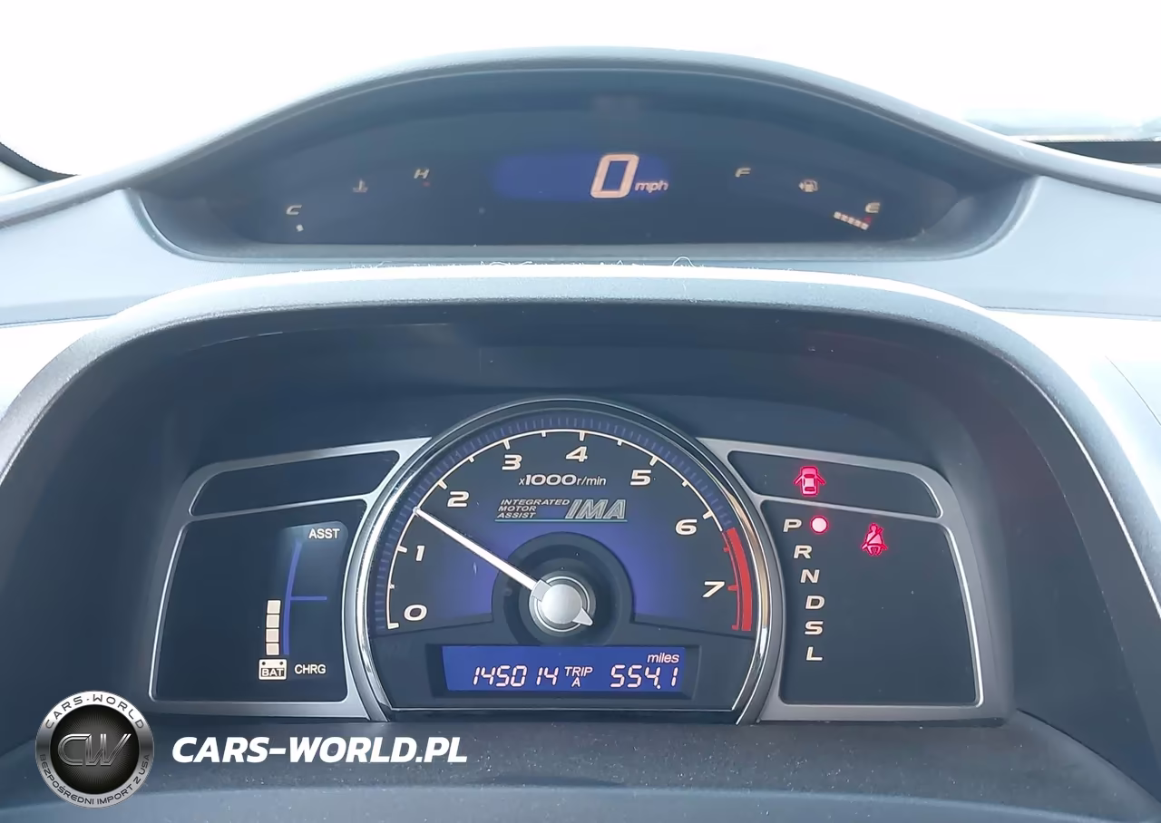 2009 Honda Civic Hybrid VIN:JHMFA36299S013024 - 7