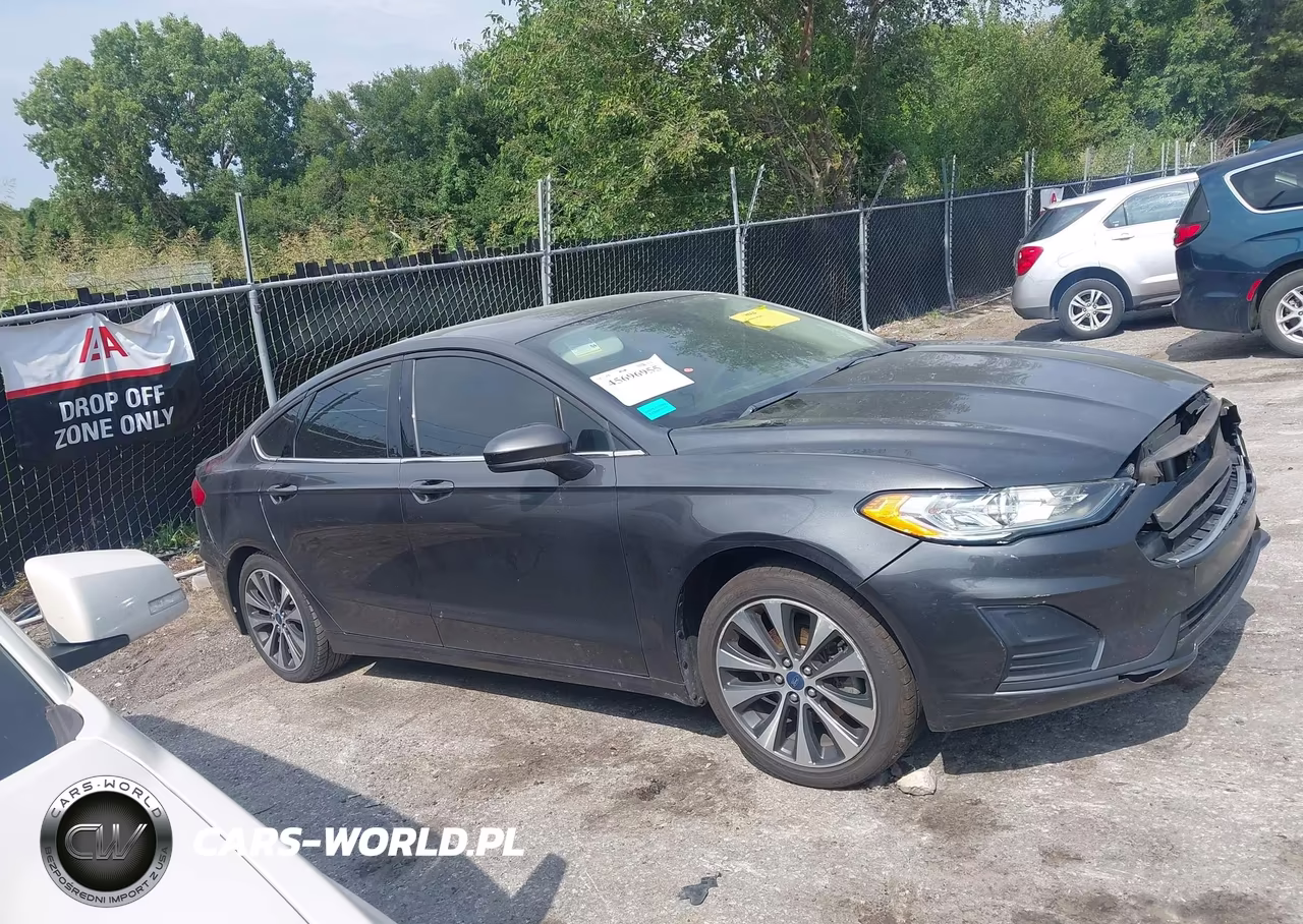 2019 Ford Fusion Se VIN:3FA6P0T99KR223968 - 12