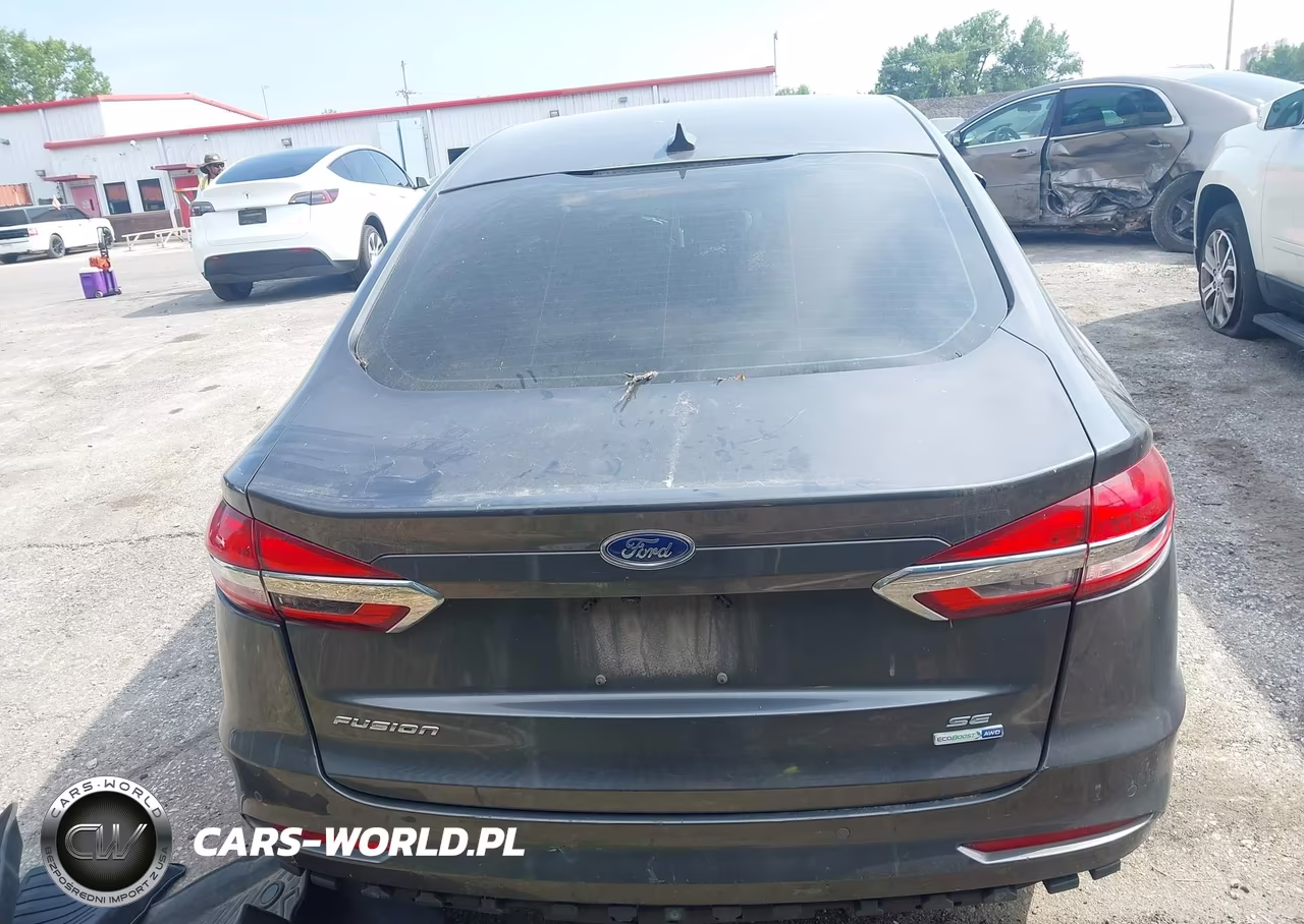 2019 Ford Fusion Se VIN:3FA6P0T99KR223968 - 15