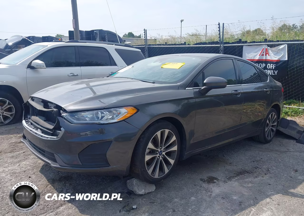 2019 Ford Fusion Se VIN:3FA6P0T99KR223968 - 2