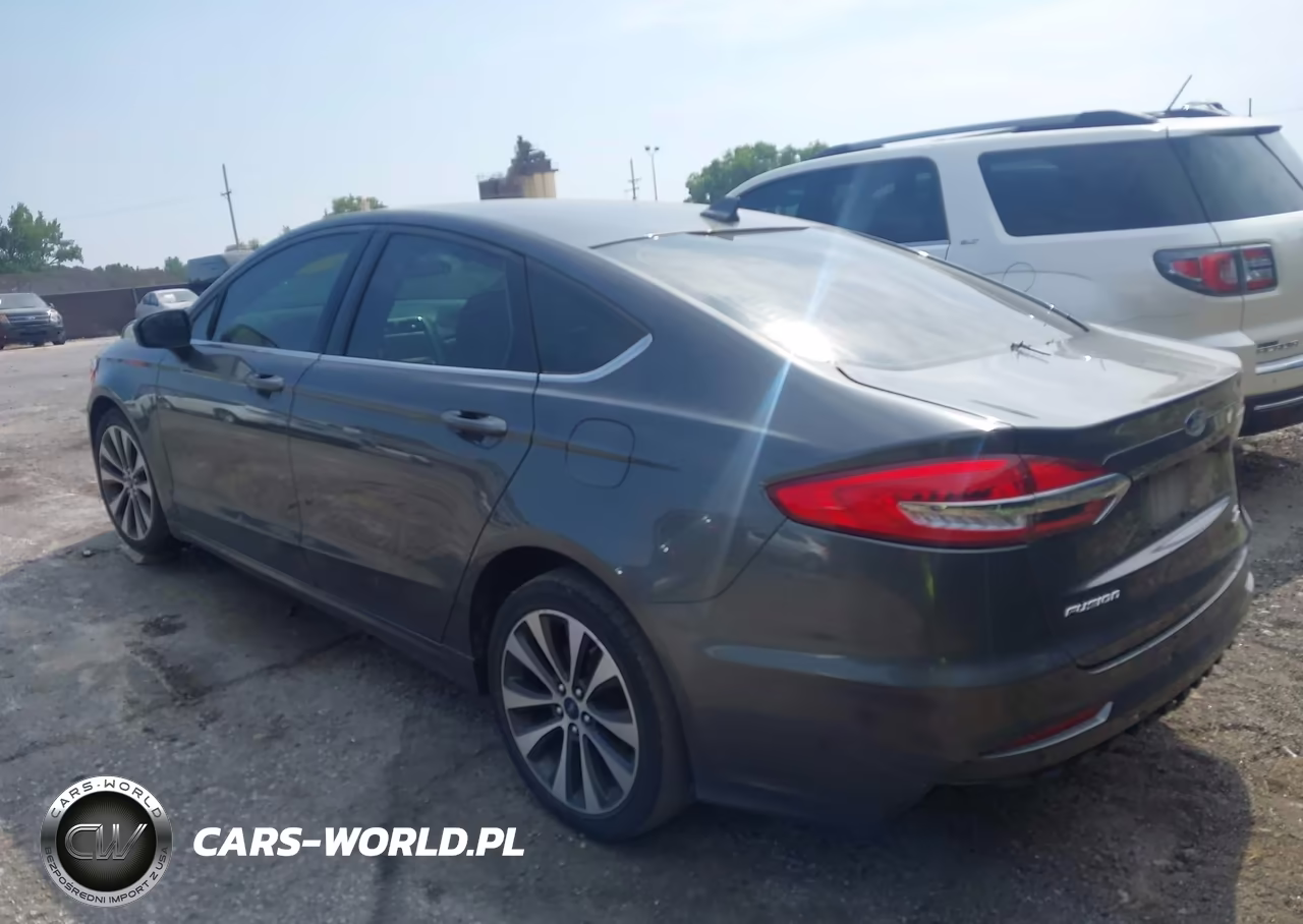 2019 Ford Fusion Se VIN:3FA6P0T99KR223968 - 3